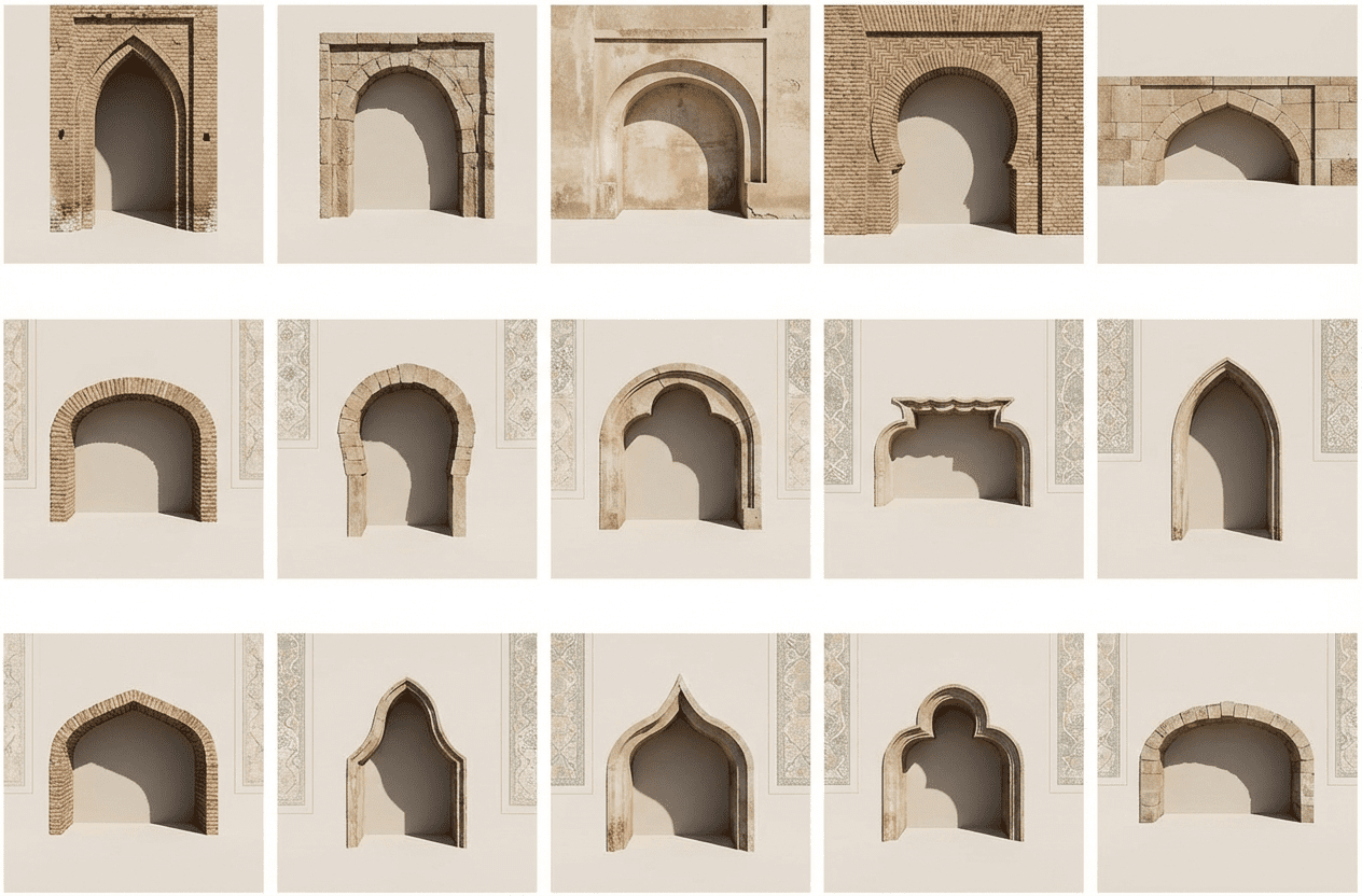 انواع طاق و قوس