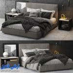 آبجکت سه بعدی تخت خواب