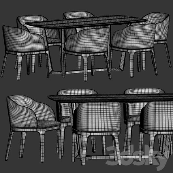 آبجکت میز ناهارخوری