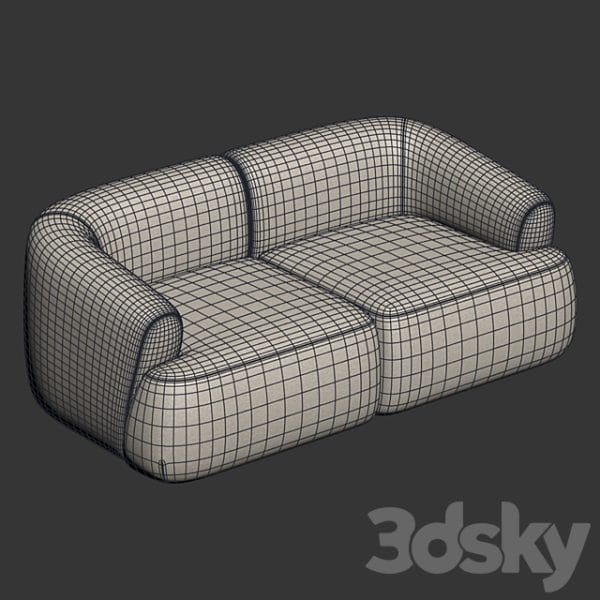 آبجکت سه بعدی مبلمان مدرن