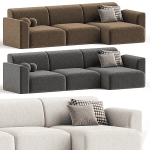 آبجکت سه بعدی مبلمان مدرن