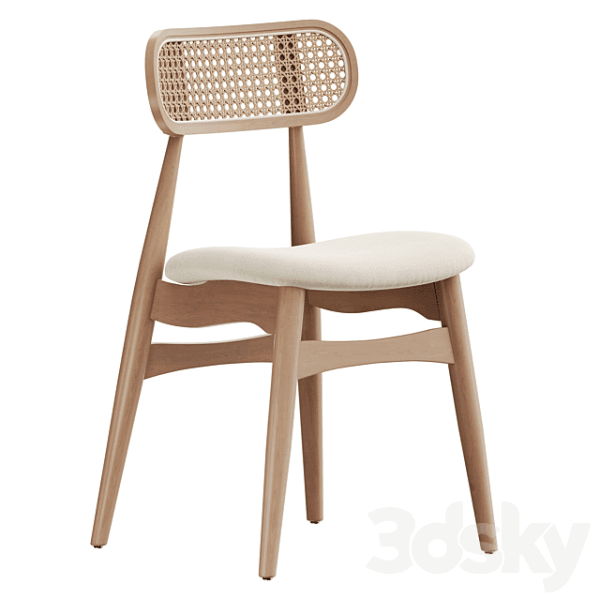 آبجکت سه بعدی صندلی مدرن