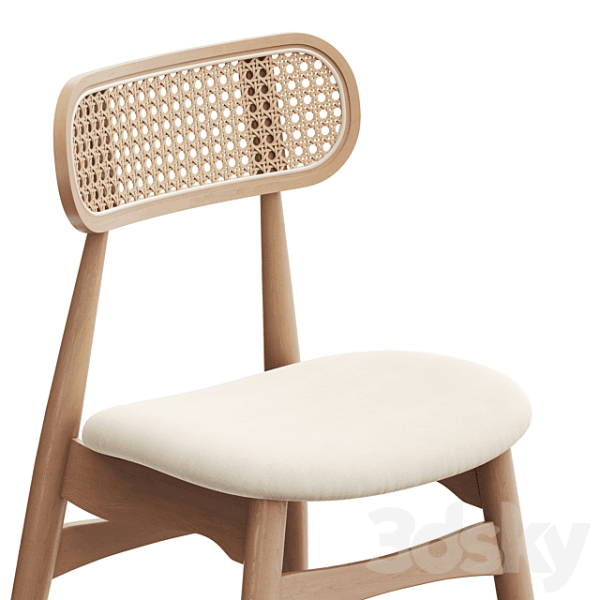 آبجکت سه بعدی صندلی مدرن