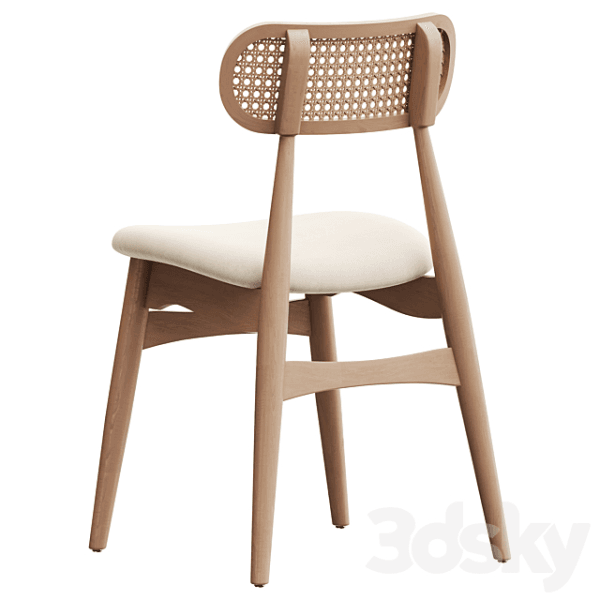 آبجکت سه بعدی صندلی مدرن