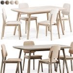 آبجکت سه بعدی میز ناهارخوری مدرن