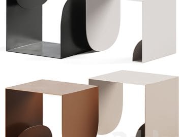 آبجکت سه بعدی میز مدرن