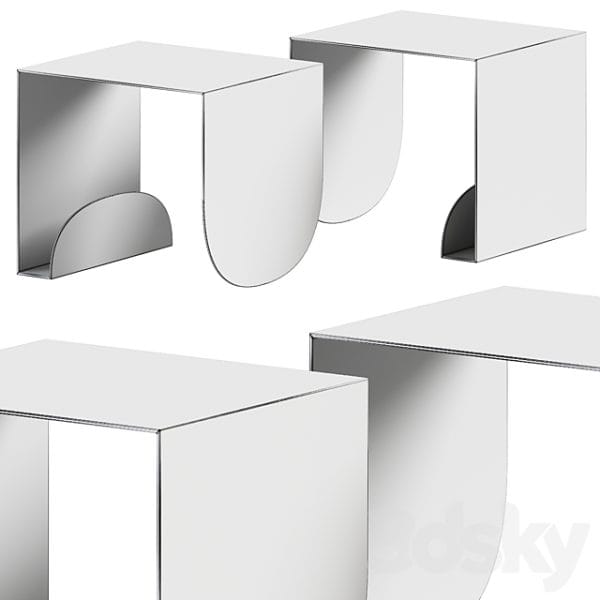 آبجکت سه بعدی میز مدرن