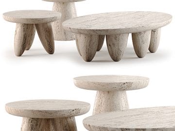 آبجکت سه بعدی میز مدرن