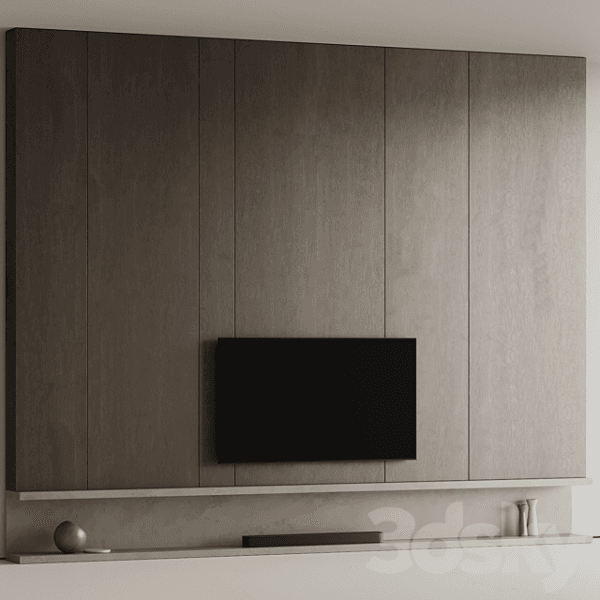 آبجکت سه بعدی تی وی وال