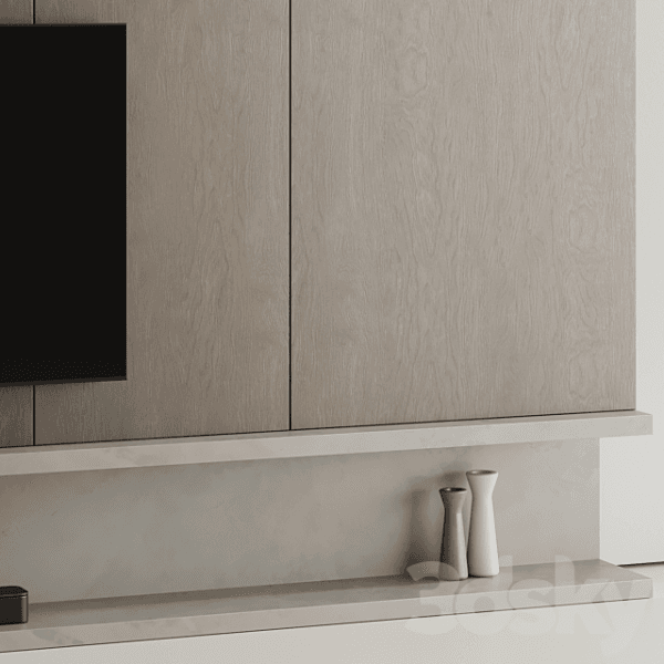 آبجکت سه بعدی تی وی وال