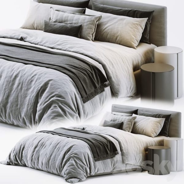 دانلود آبجکت تخت خواب – 4 - Image 3