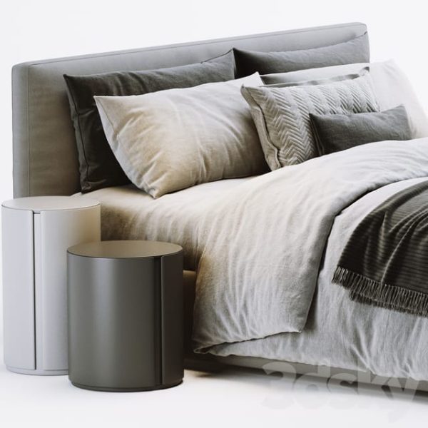 دانلود آبجکت تخت خواب – 4 - Image 4