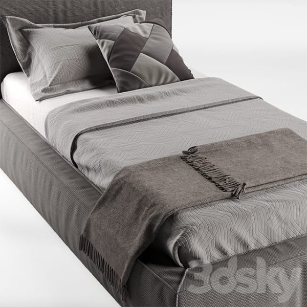 دانلود آبجکت سه بعدی تخت خواب – 5 - Image 2