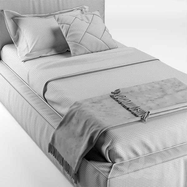 دانلود آبجکت سه بعدی تخت خواب – 5 - Image 3