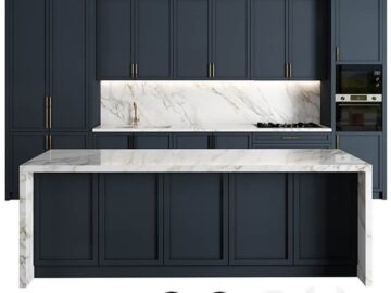 مدل سه بعدی آشپزخانه