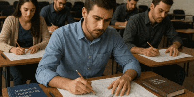 آزمون نظام مهندسی طراحی معماری - آرکی فایل