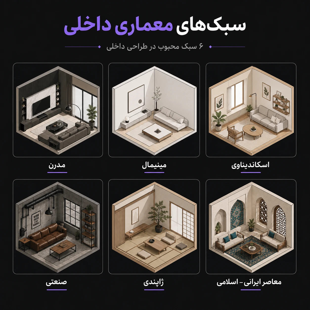 شبکه سبک‌های معماری داخلی